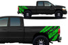 Dodge Ram 1500 2500 Truck Vinyl Decal Custom Graphics Green Design