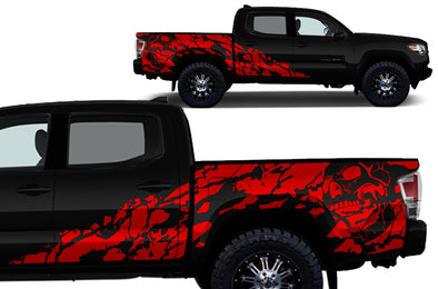 Toyota Tacoma (2016-2022) Vinyl Decal Wrap Kit - NIGHTMARE – Factory Crafts